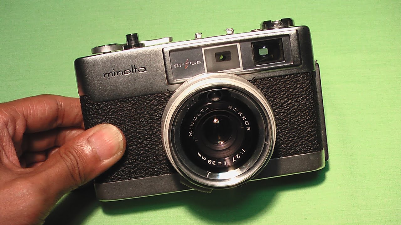 ミノルタ AL-F 使い方 How to use MINOLTA AL-F 1960s japan
