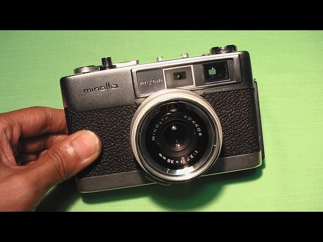 ミノルタ AL-F 使い方 How to use MINOLTA AL-F 1960s japan