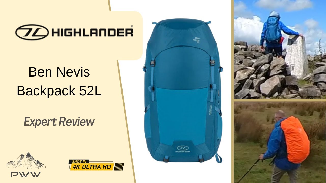 Review of the Highlander Ben Nevis Rucksack 52L: The Ultimate