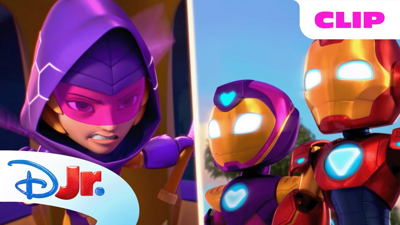 Swarm Steals Pumpkins! 🎃 | Marvel's Iron Man and his Awesome