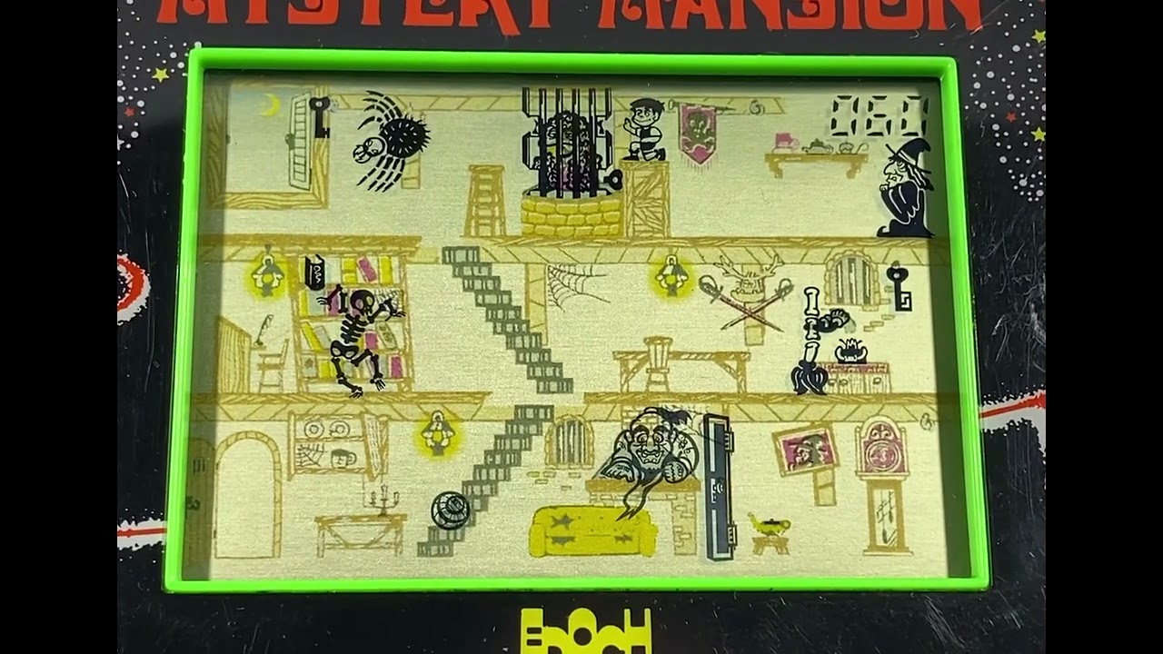 Epoch LSI Game【 Mystery Mansion ミステリーマンション 】 - YouTube