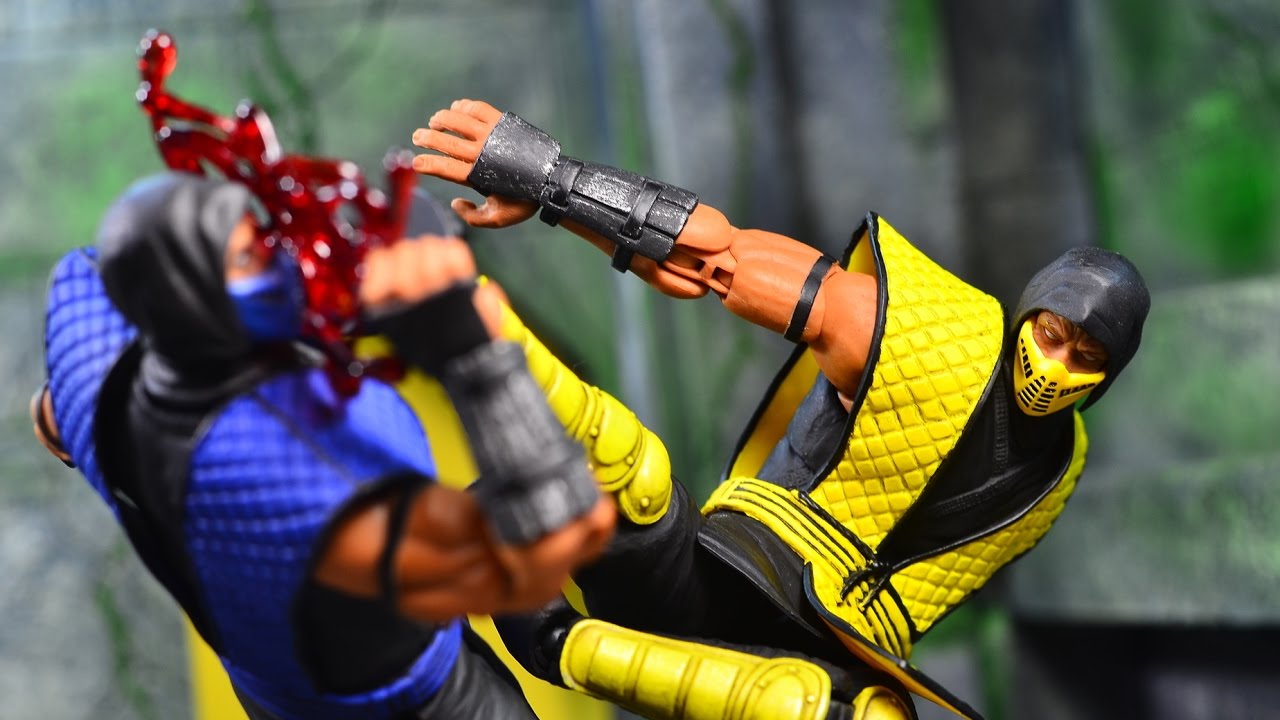 Storm Collectibles 1:12 Scale Mortal Kombat Scorpion Review - YouTube
