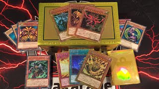 Yugioh Millennium Box Gold Edition Opening - Exodia, God Cards