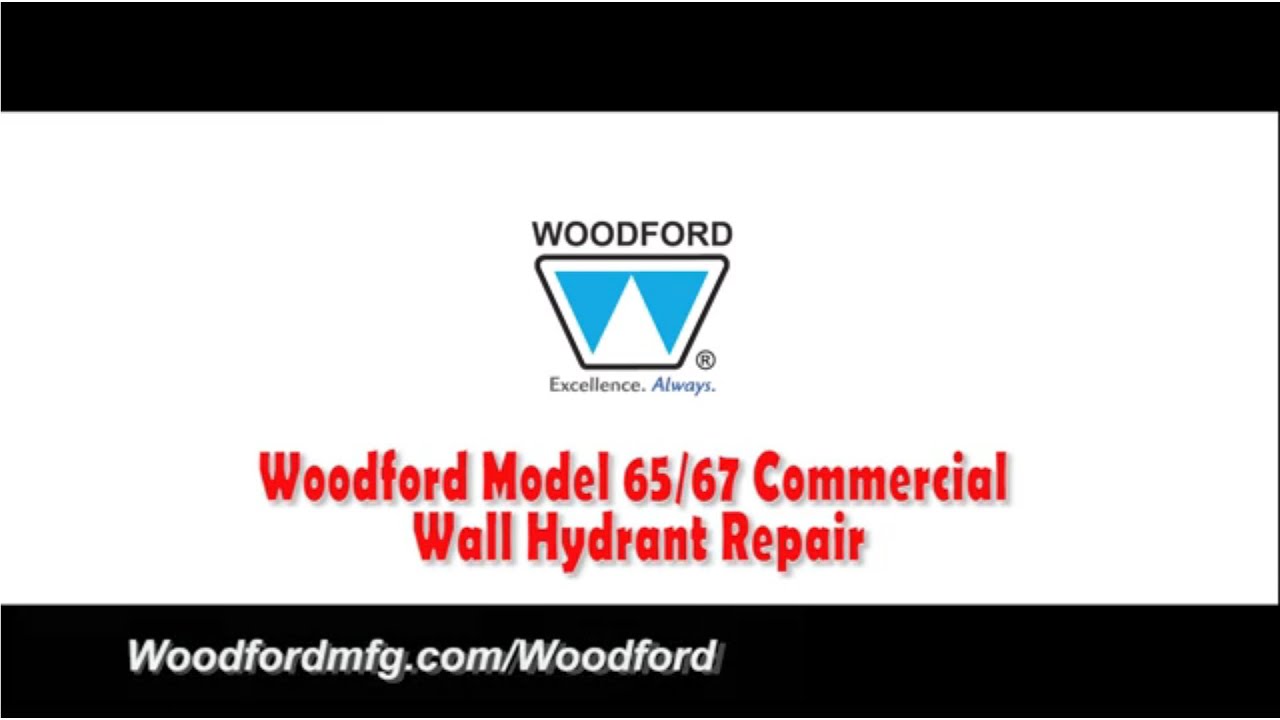 Woodford Model 67, B67, Modular & Round Box Hydrants