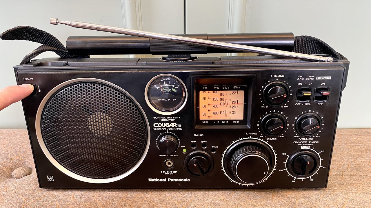 ナショナル(Panasonic) BCLラジオ【クーガ113】RF-1130(GX500) のご