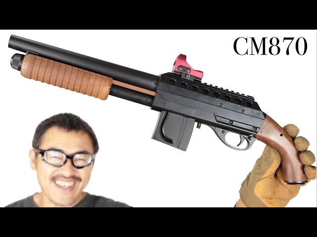 CM870 クラウン エアコッキング ショットガン 単発発射 軽量で扱い