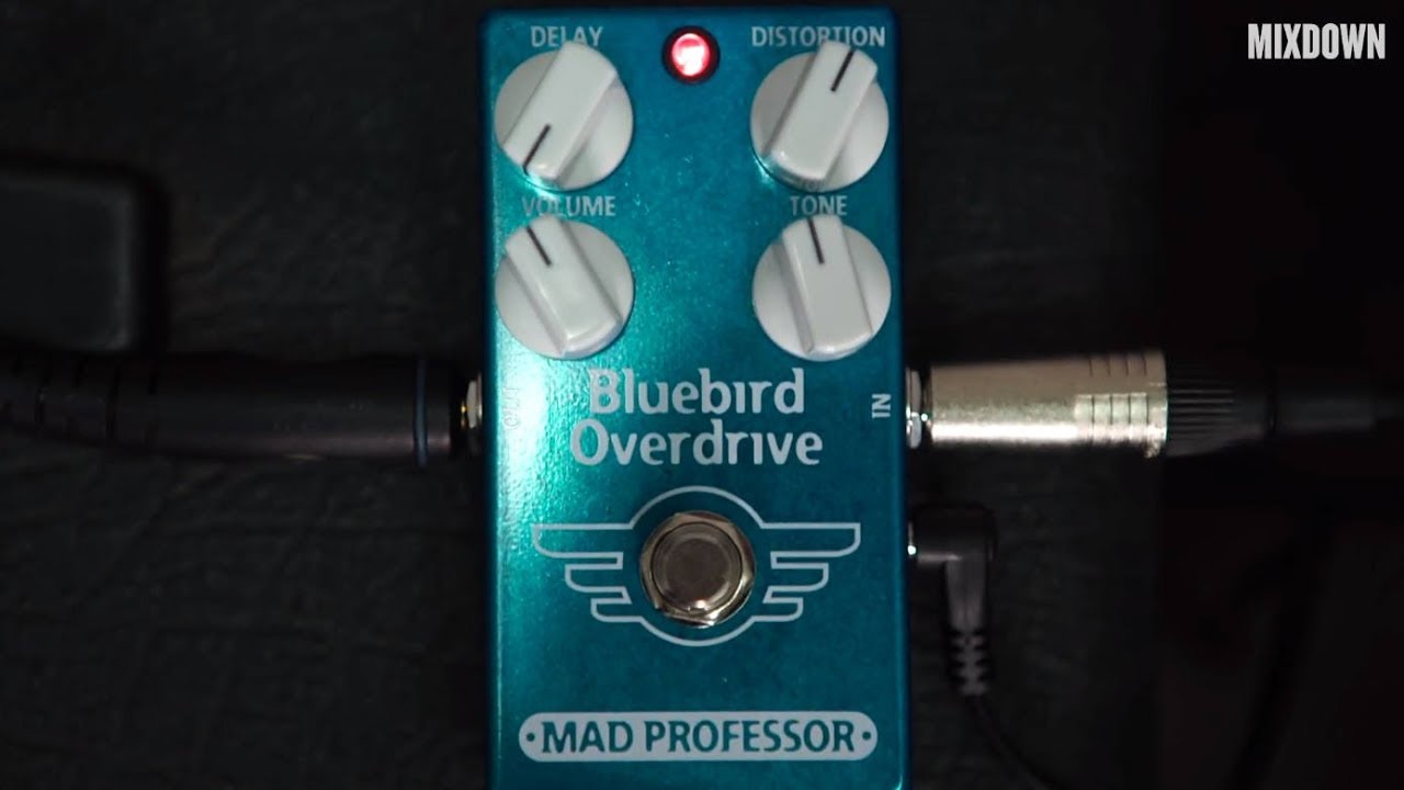 Mad Professor Bluebird Overdrive Review - YouTube