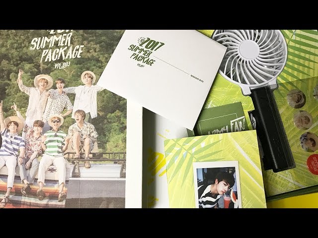 BTS 2017 Summer Package Unboxing | KRAPSYK - YouTube
