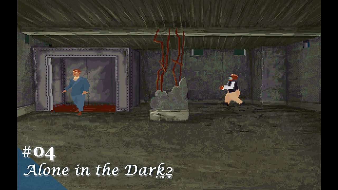 Play】PC-9801 Alone in the Dark 2（アローン・イン・ザ・ダーク 2