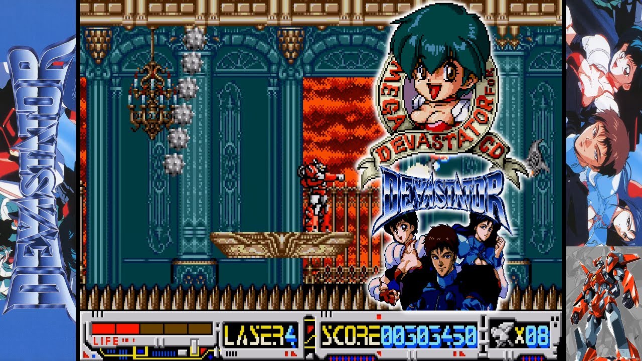 Devastator [デバステイター] Game Sample - Sega / Mega CD - YouTube