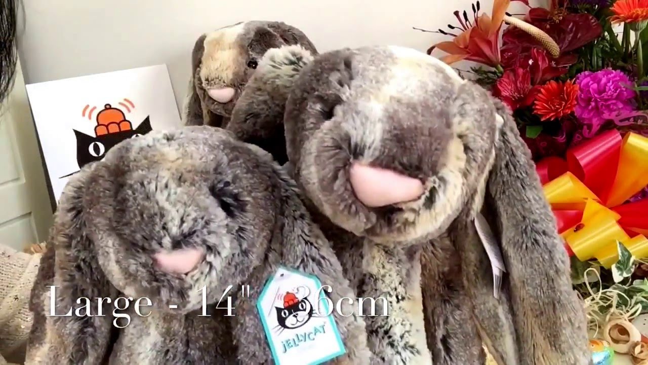 JellyCat Cottontail the Bunny Rabbit - YouTube