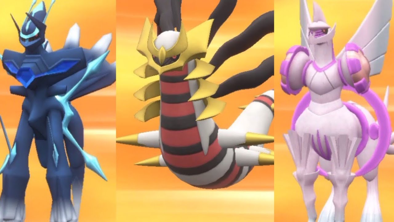 ポケモンSV】ディアルガ・パルキア・ギラティナ(オリジンフォルム