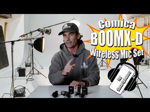 Comica Boom XD Smartphone Wireless Microphone Set for Content
