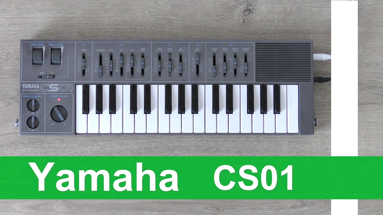 Yamaha CS01 - YouTube