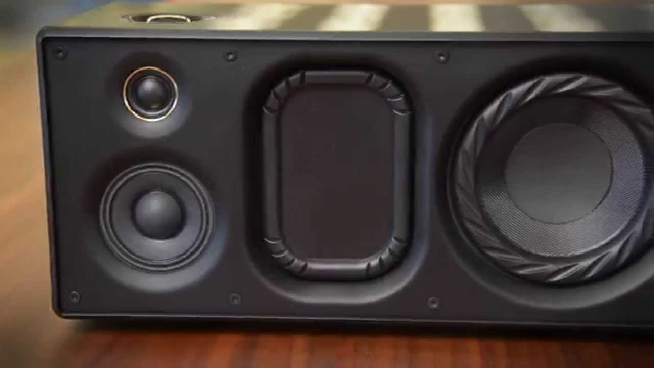 First look at Sony's SRS-X9 high-res network speaker - YouTube