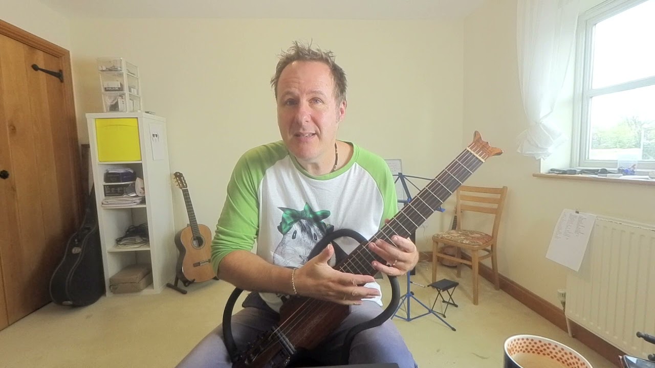 Aria Sinsonido AS100 C Review. Silent Travel Guitar - YouTube