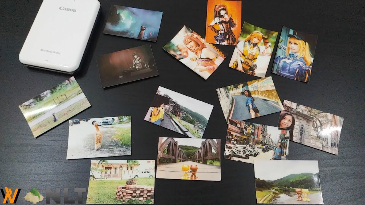 Review - Canon iNSPiC PV-123 Mini Photo Printer - YouTube