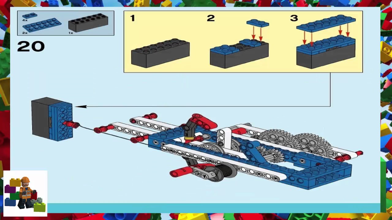 LEGO instructions - Education - 9686 - Click Clock - YouTube