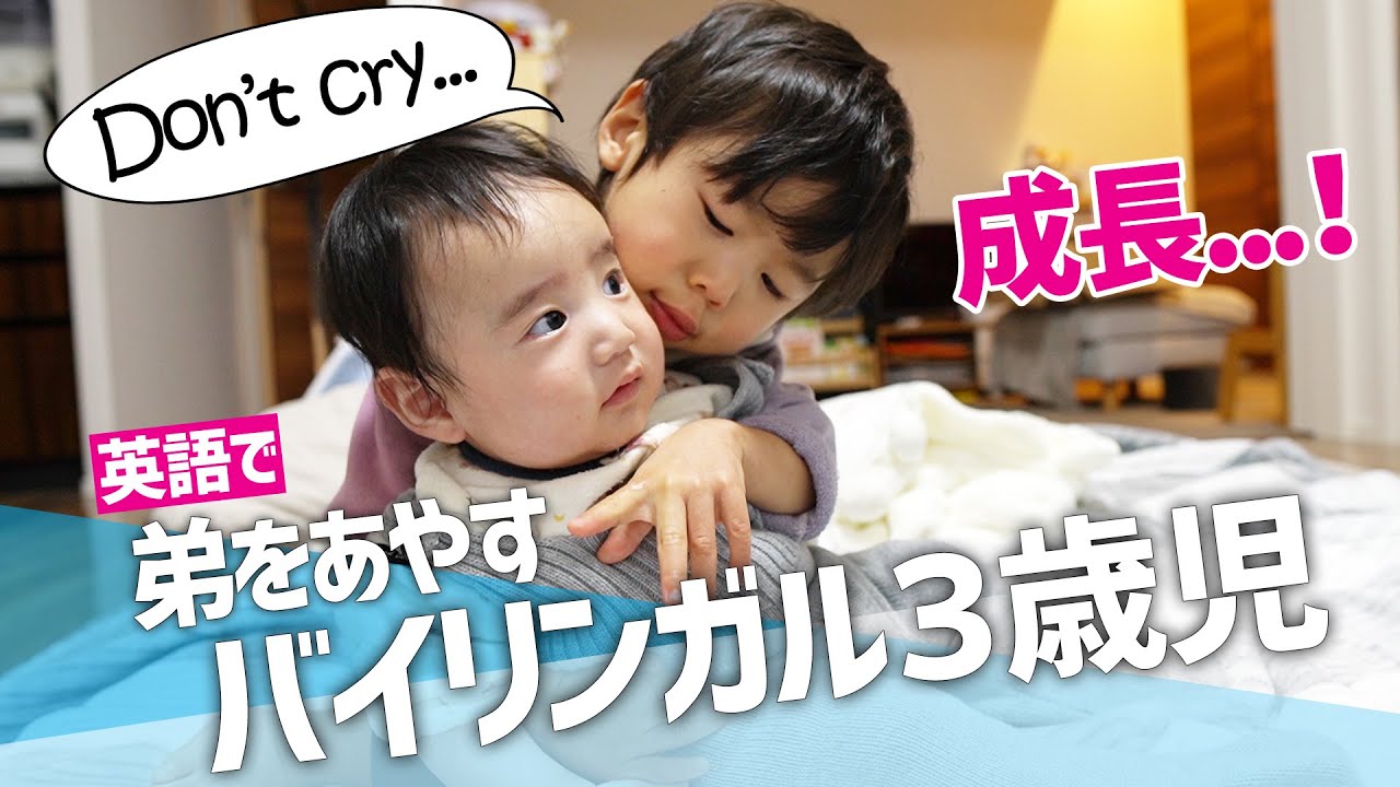 バイリンガル3歳児の英語での1日密着｜おうち英語の成果｜英単語
