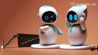 デスクワークの相棒、愛されアイリック–卓上型コンパニオンロボット