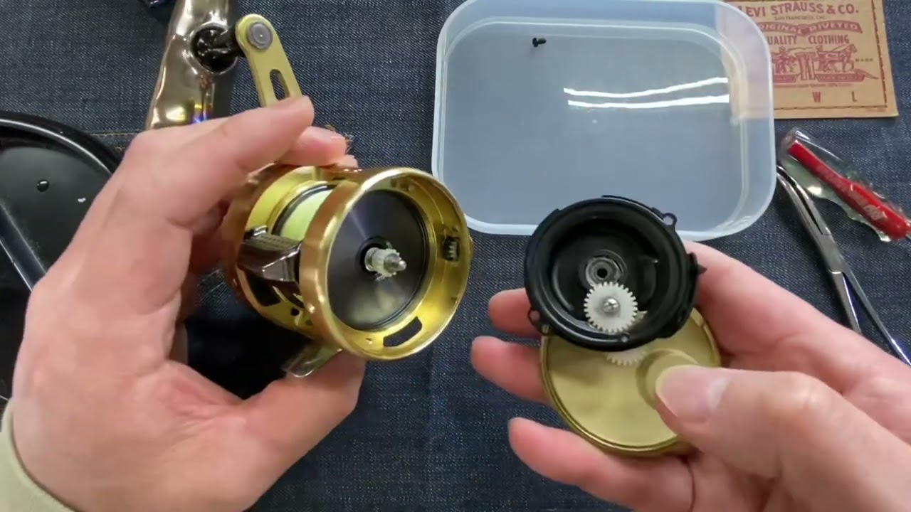 アカムツ用オシアコンクエスト300のメンテ - YouTube