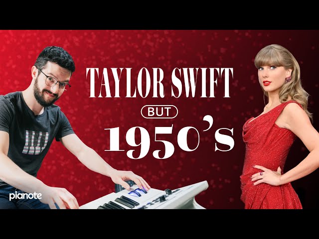 Taylor Swift Through The Eras (1920's-1990) | Ft. Jacob Dupre