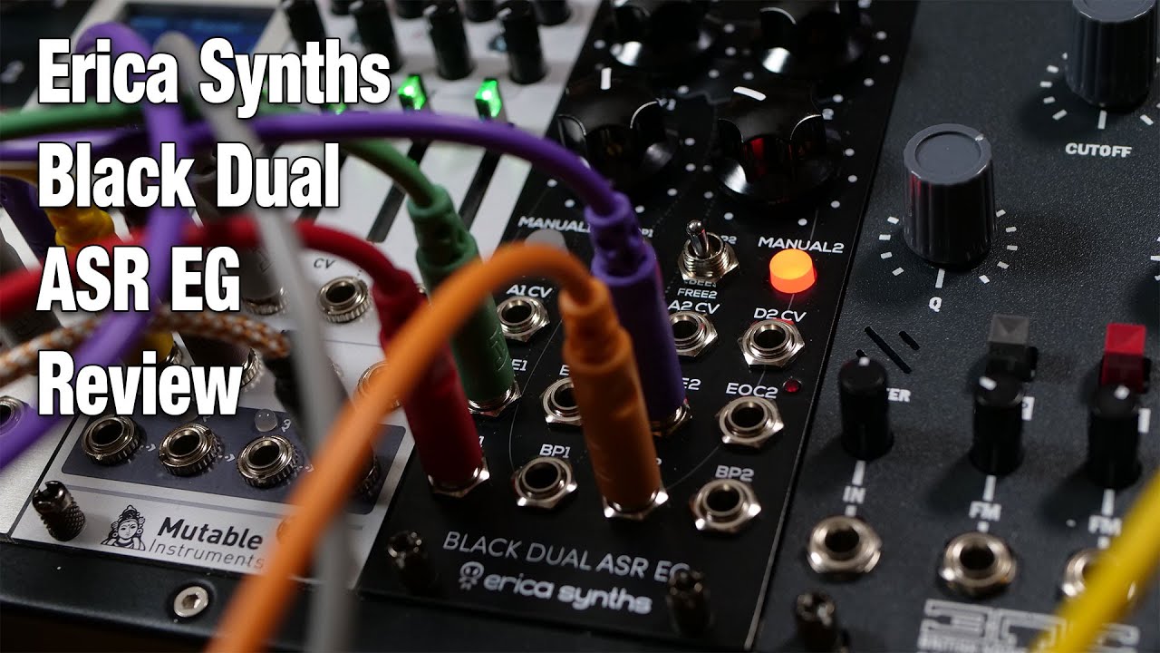 Erica Synths Black Dual ASR EG— Clockface Modular