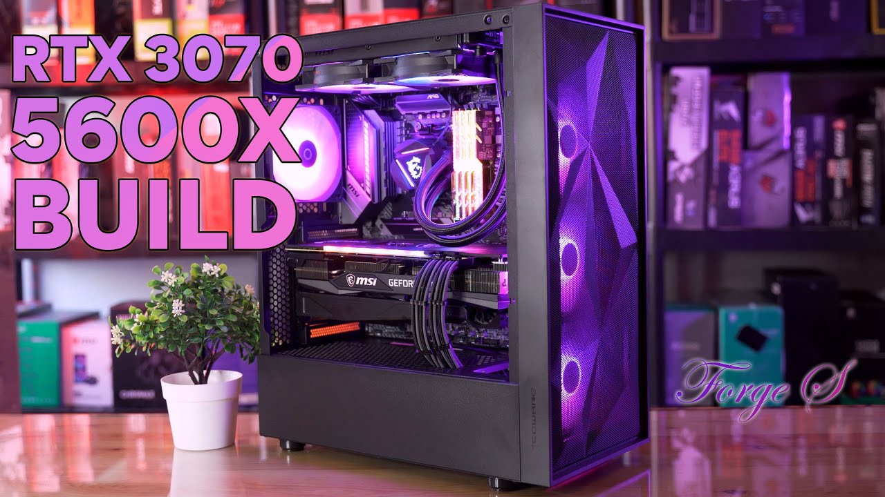 AMD Ryzen 5 5600X Gaming PC w/ MSI RTX 3070 Gaming X vs Ryzen 5