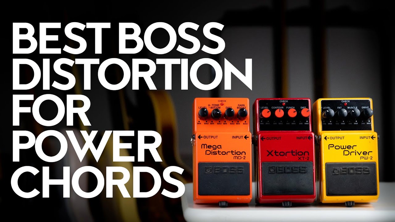 Boss Distortion shootout - Mega Distortion (MD-2), Power Driver