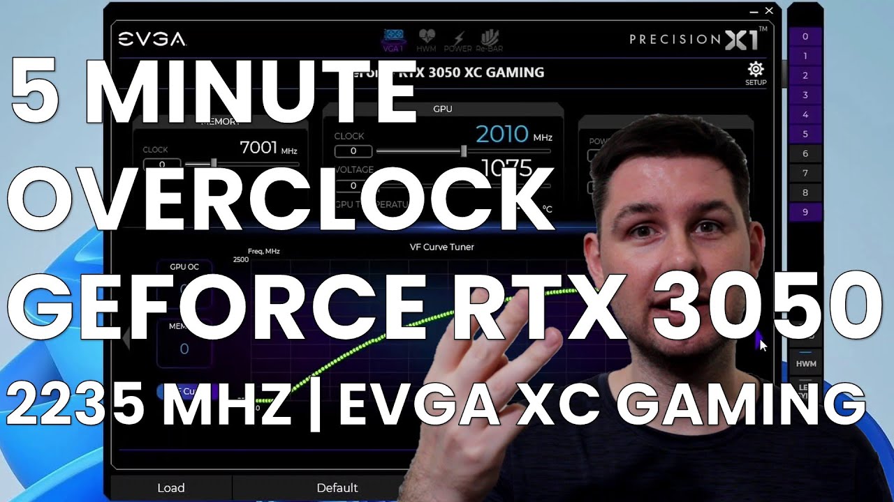 5 Minute Overclock: NVIDIA GeForce RTX 3050 to 2235 MHz - 5 Minute
