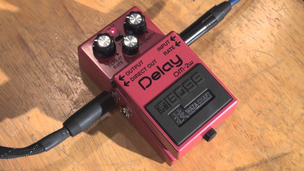池部楽器店】BOSS DM-2W 試奏ムービー - YouTube
