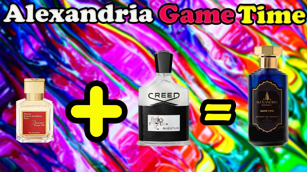 Alexandria Fragrances GameTime! BR540 + Aventus! - YouTube