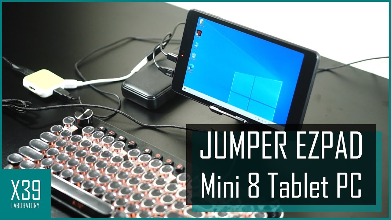 Jumper Ezpad Mini 8 (NOT Mini 5) ~ Quick look & PC build - YouTube