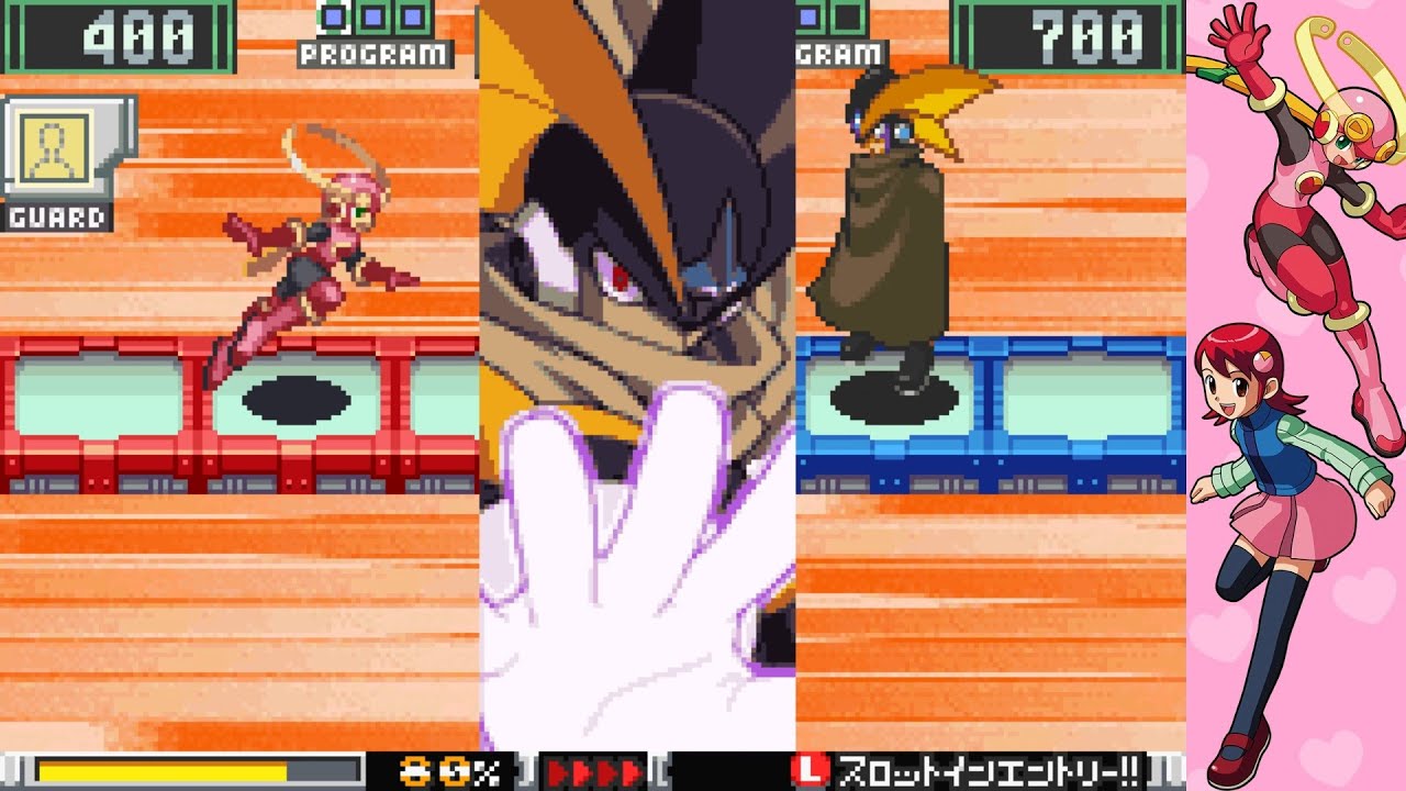 ロックマンエグゼ バトルチップGP ノーマルナビX、ロックマン