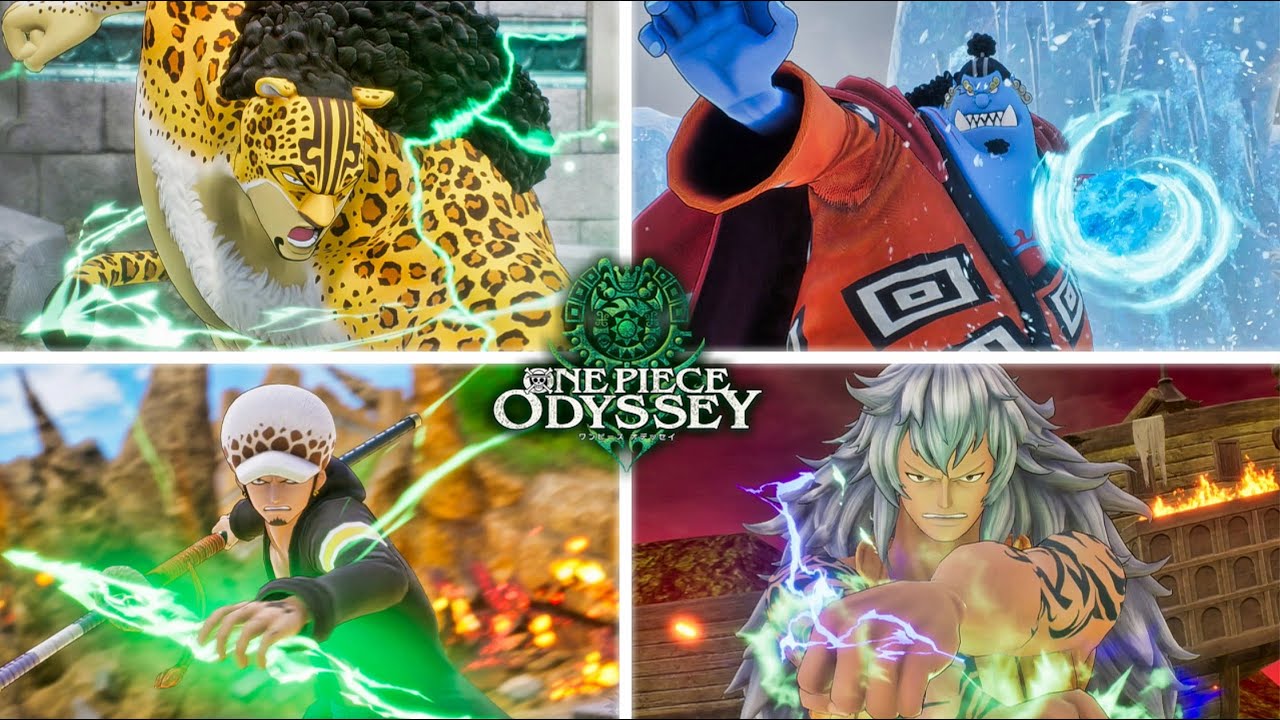 One Piece Odyssey - All BOSS Characters Special Attacks・PS5 - YouTube