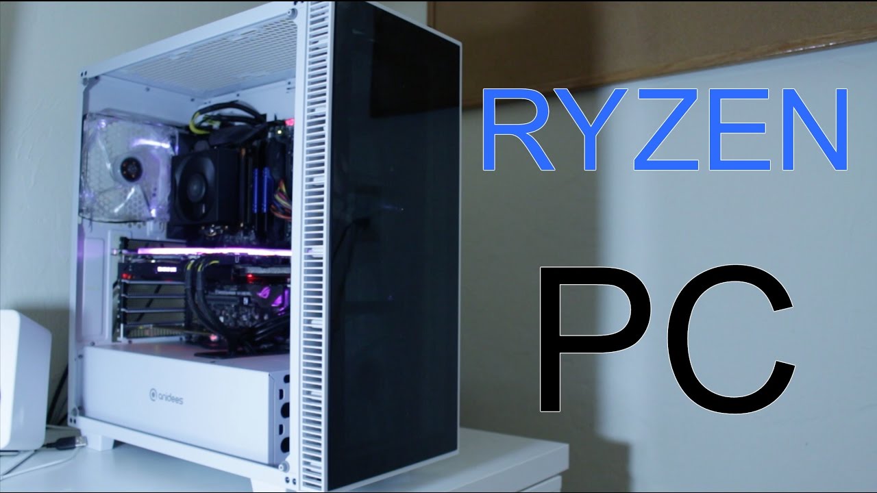 Building a RYZEN 7 1700 PC! - YouTube