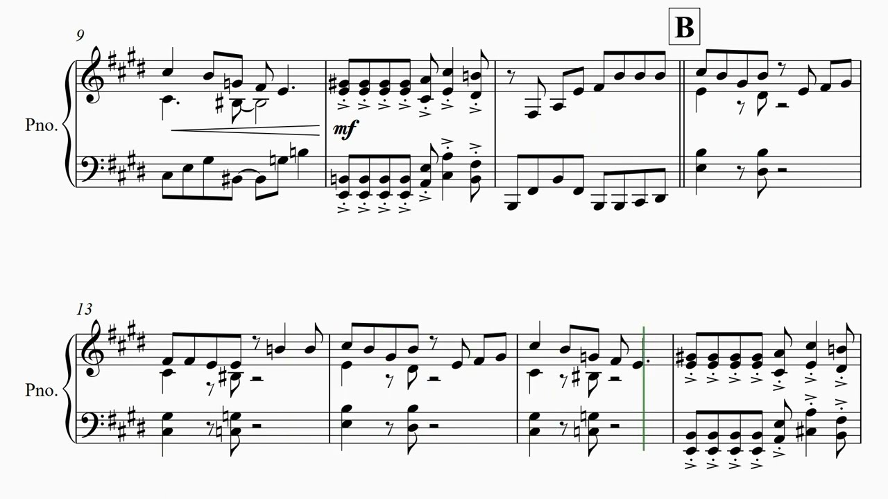 きみにあげるね】 里空 楽譜作成 耳コピ - YouTube