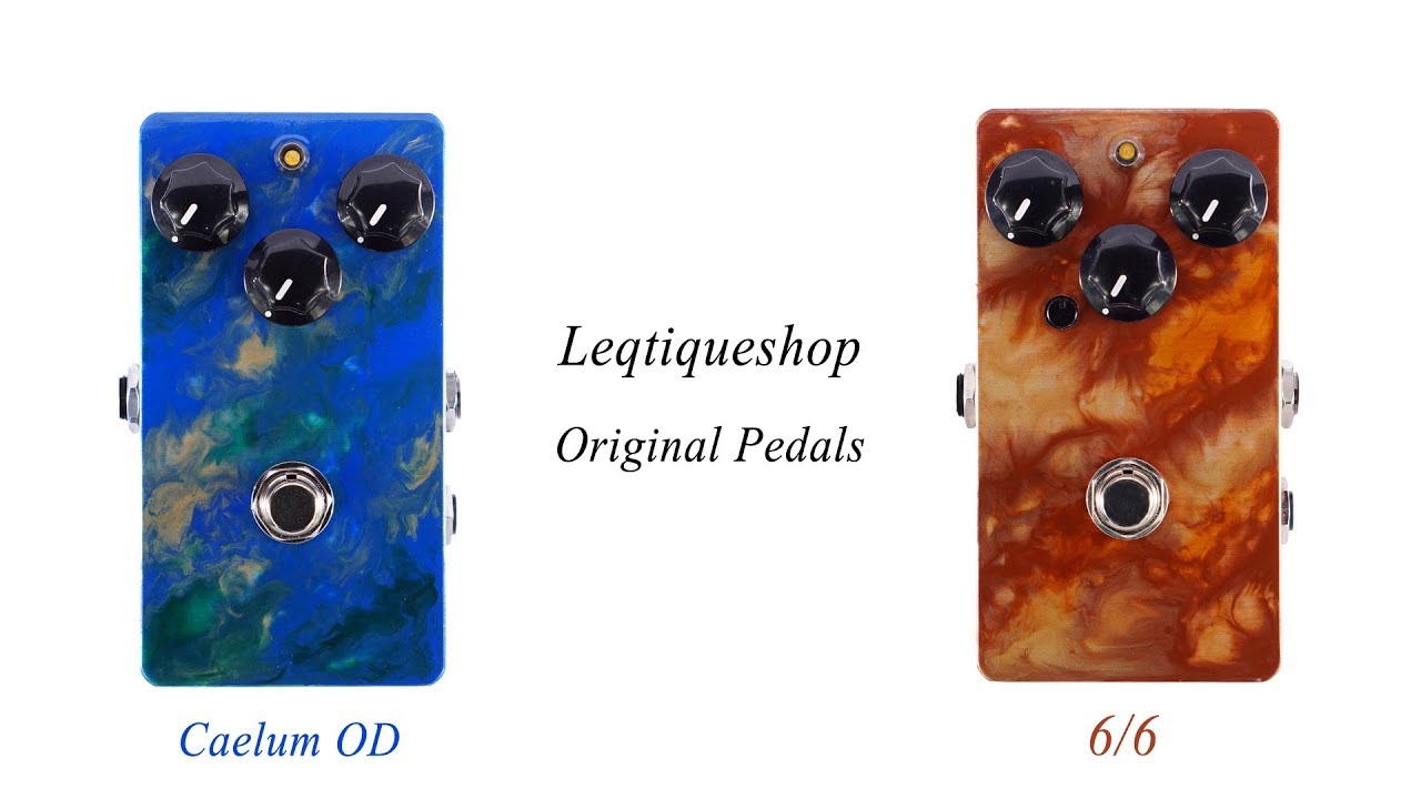 Leqtique | Caelum OD & 6/6 [Leqtiqueshop Original Pedals] - YouTube