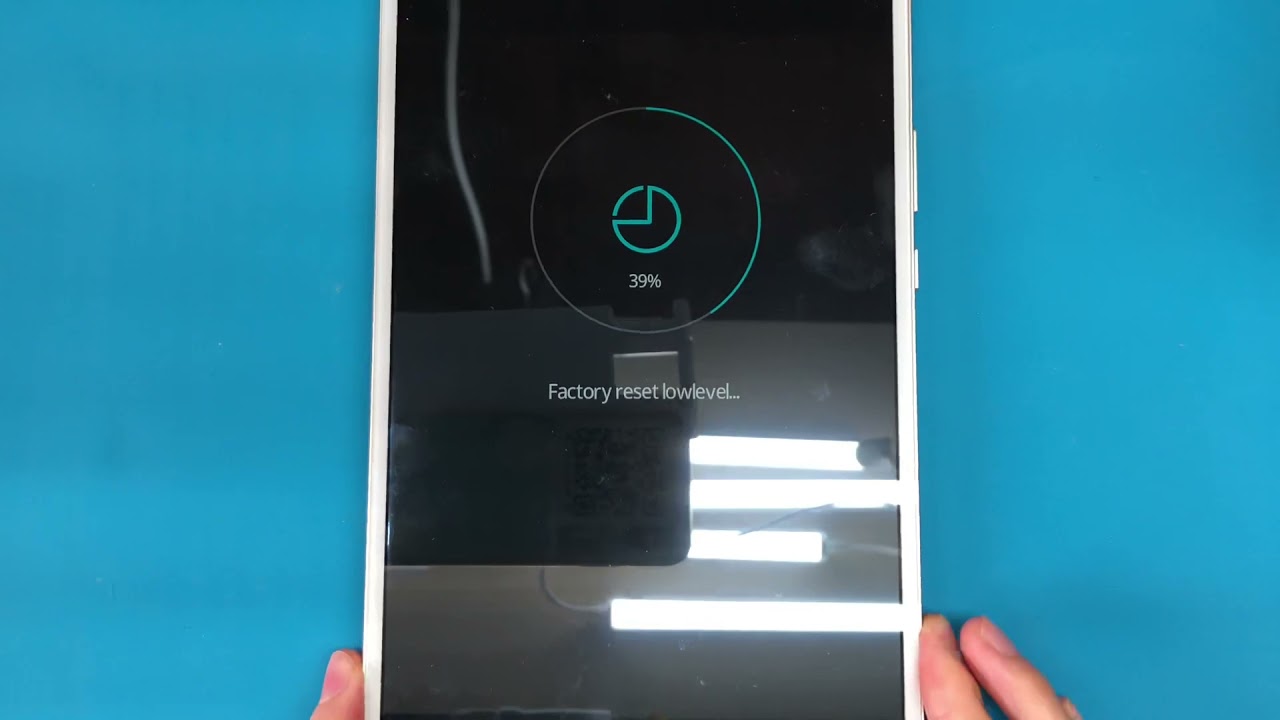 docomo dtab Compact d-01J 初期化やりかた - YouTube