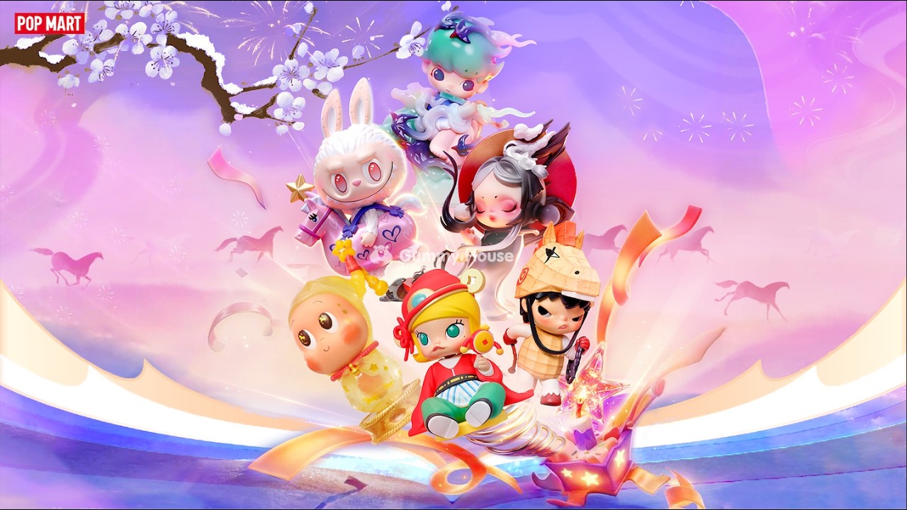 POP MART LABUBU & FRIENDS BLIND BOX | The Golden Gallop - YouTube