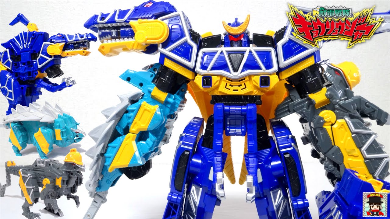 強制カミツキ合体！スピノダイオー【獣電戦隊キョウリュウジャー】DX