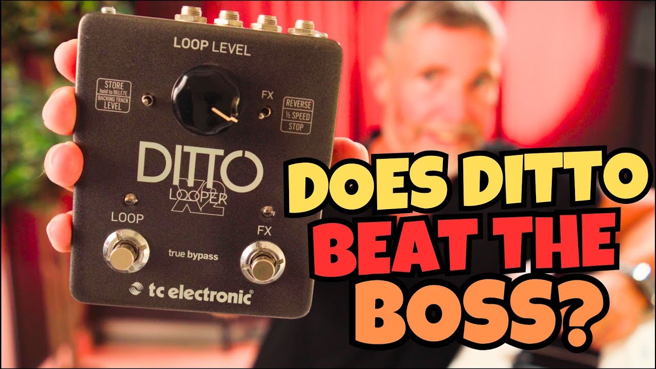 DITTO X2 LOOPER PEDAL Demo Tutorial Review - YouTube