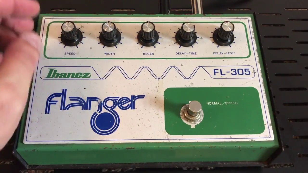 Ibanez FL 305 Flanger Demo - YouTube