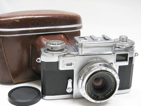 Zeiss Ikon Contax IIIA + Carl Zeiss Planar 35/3.5 - YouTube