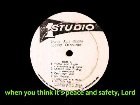 Johnny Osbourne - Truths and Rights - YouTube