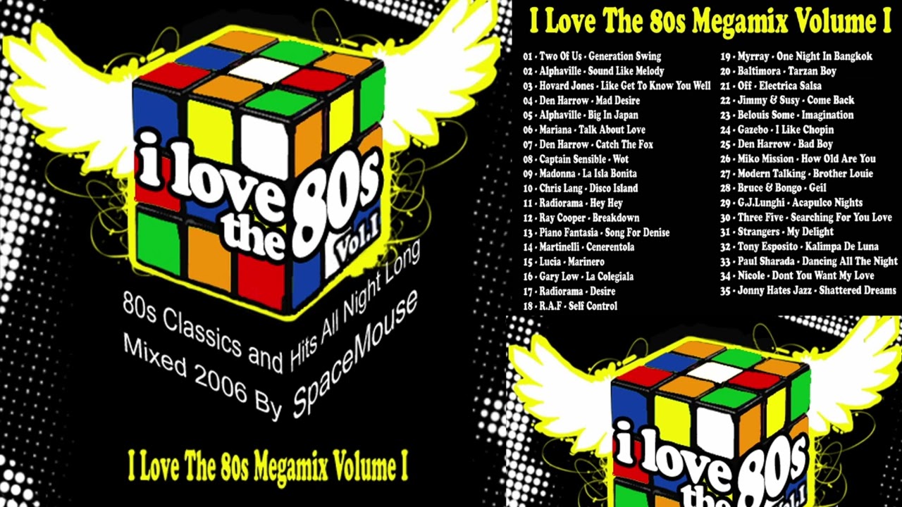 🟥🟦🟧🟨🟩 I LOVE THE 80s 🟥🟦🟧🟨🟩 MEGAMIX 🟥🟦🟧🟨🟩 MIX BY DJ