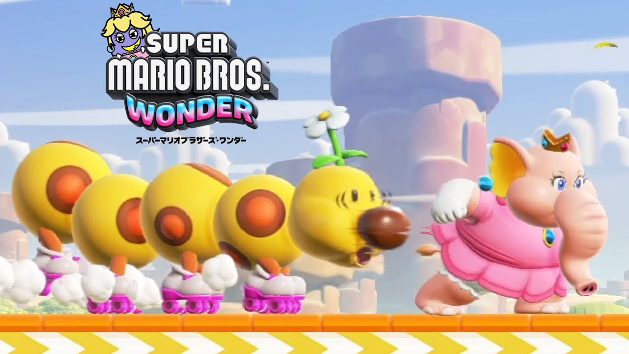 マリオワンダー】小さくてデカいお姫様 #3 - YouTube