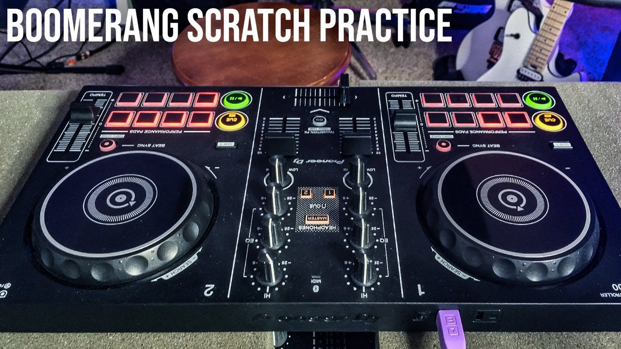 QD27: Boomerang Scratch Practice (Day 19) DDJ-200 - YouTube