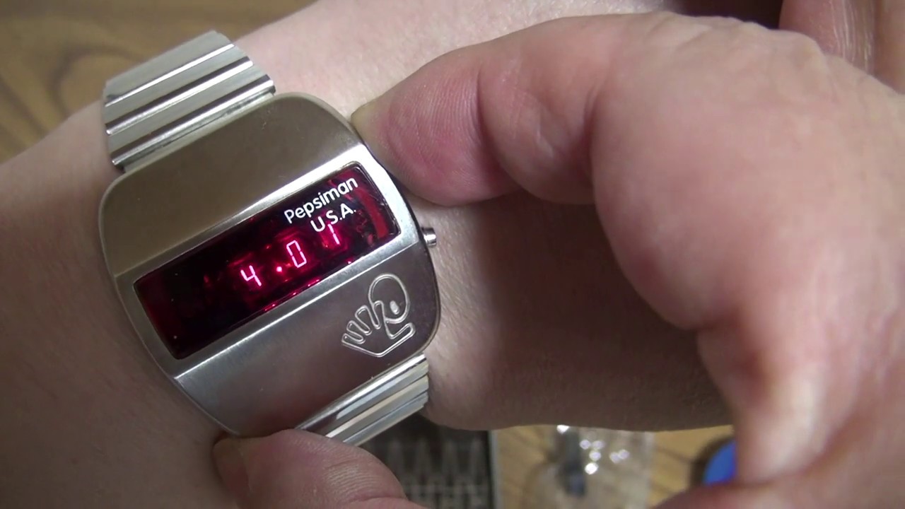 FOSSILペプシマンウォッチ - YouTube