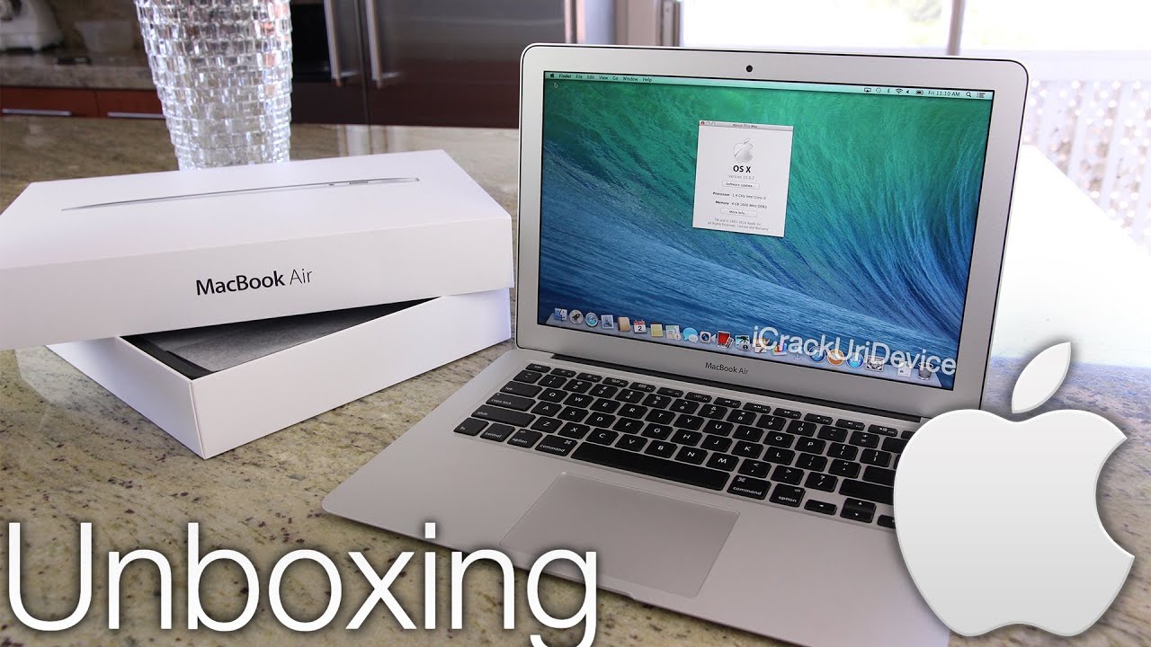 New MacBook Air - Unboxing Early 2014: 13 Inch and Review - YouTube